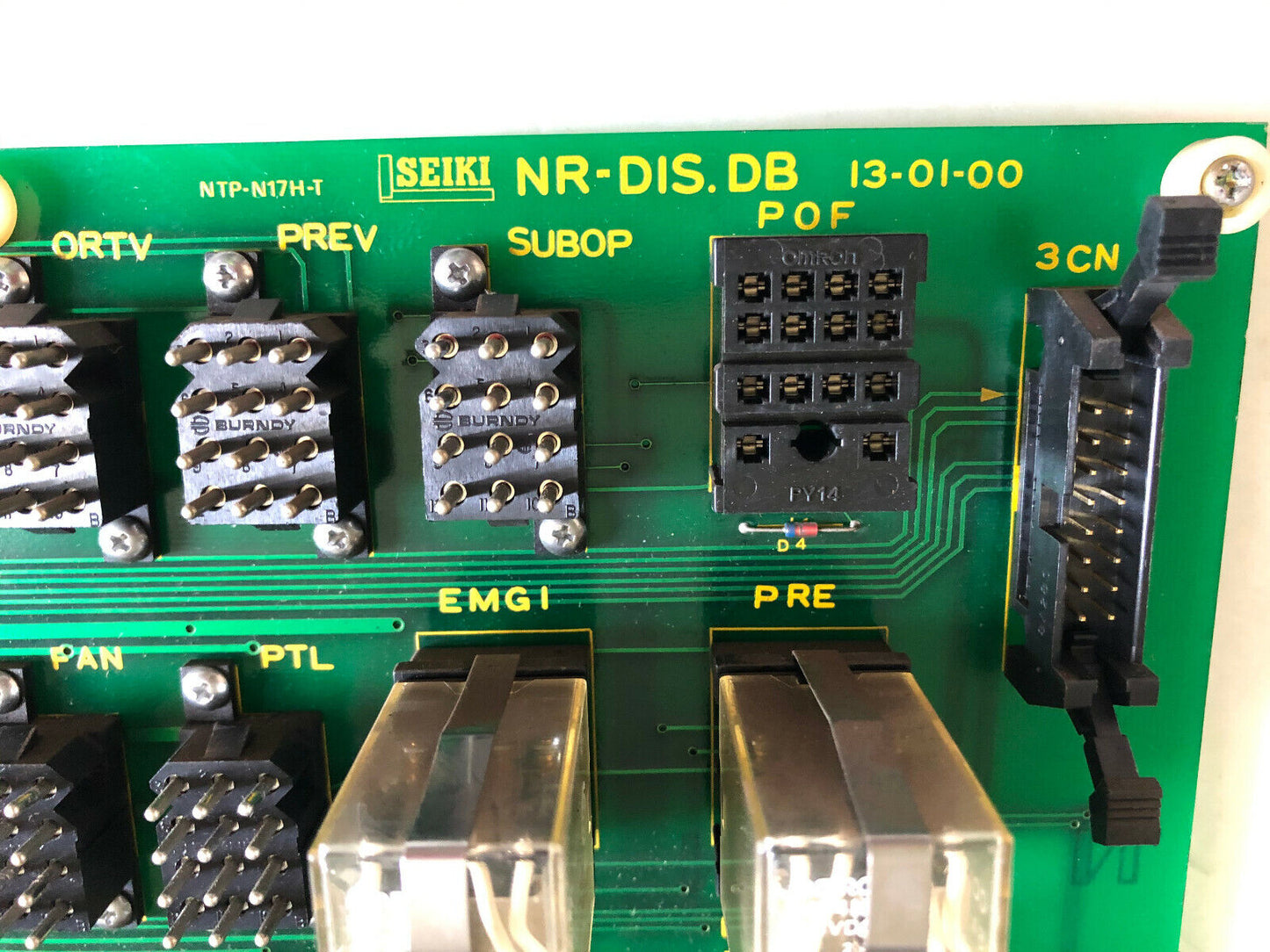 Seiki Nr-Dis.Db 13-01-00 Plc Board,Sm