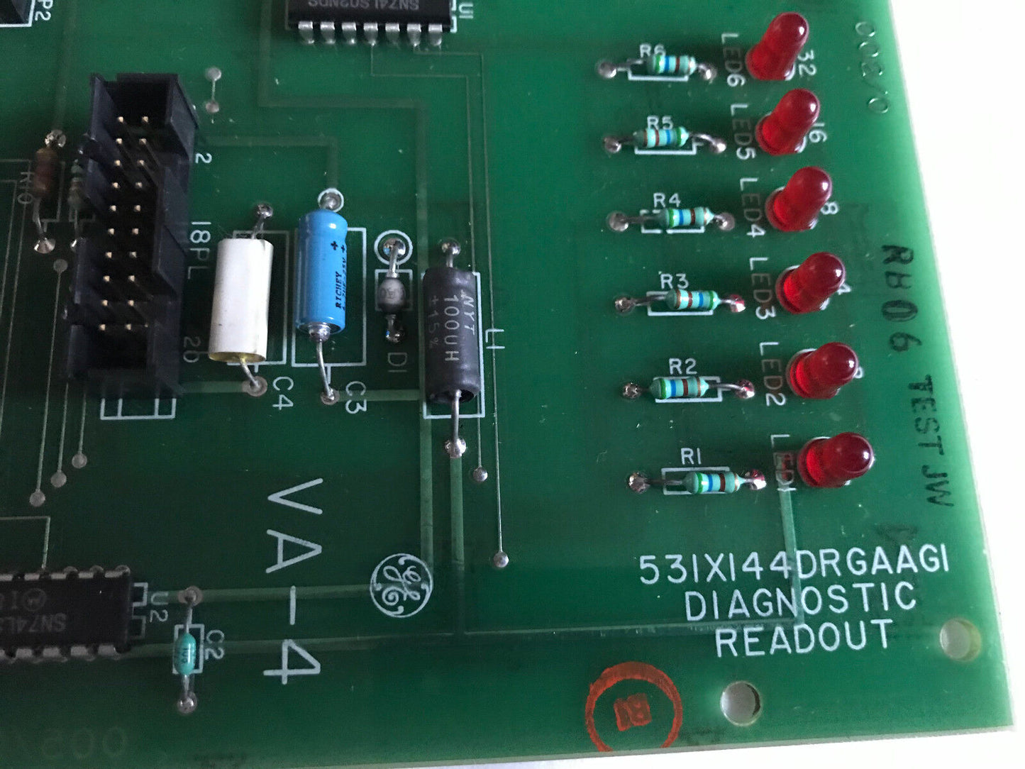 New Diagnostic Readout Ge 531X144drgaag1,F31x144drgaag1,Fr00/3,5Ixi44drgaagi,Et