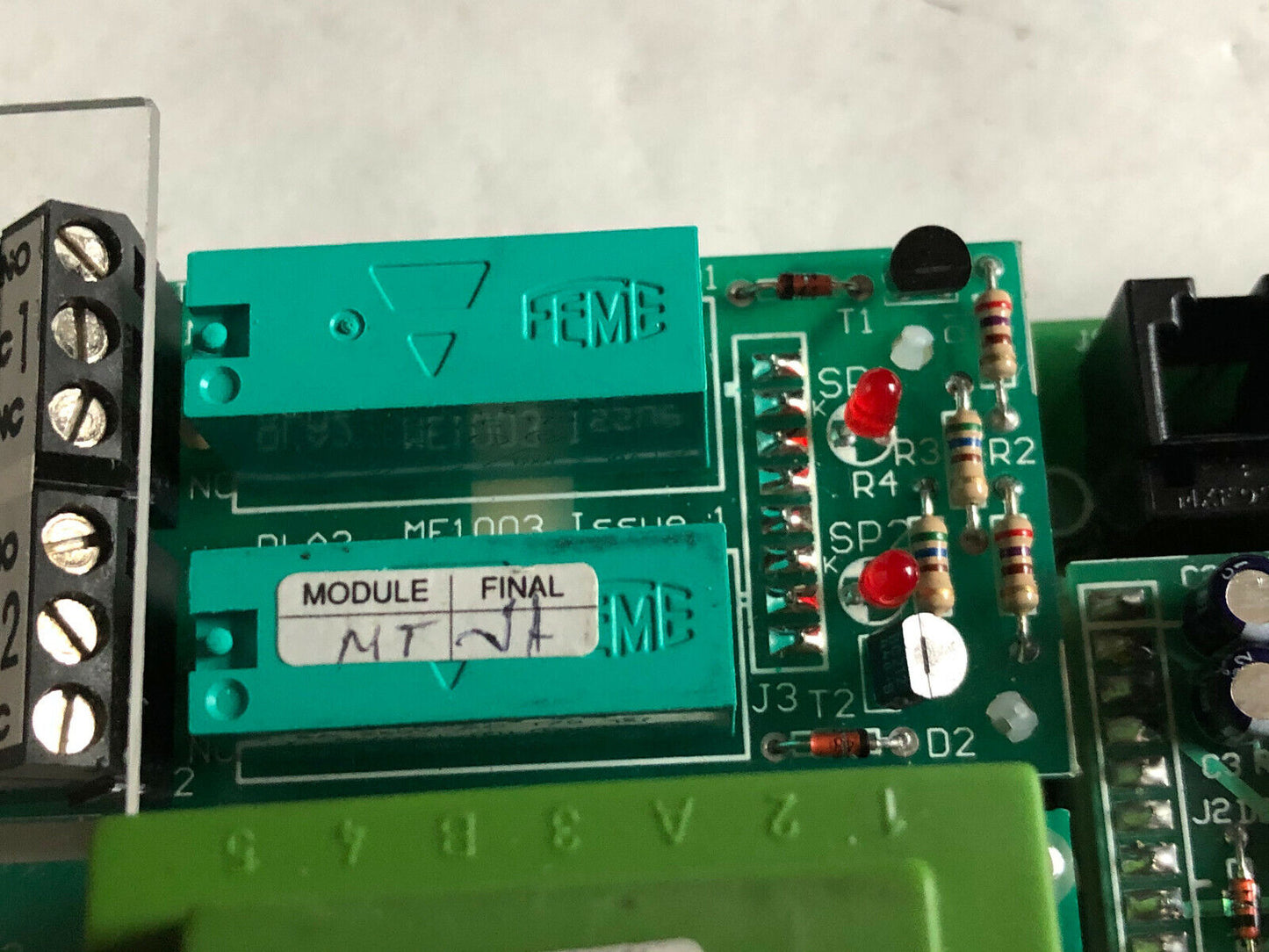 New Mil Me1000 Issue 3 Printed Board Controller,Mt,Db,Me1021 Issue 1,Lca 15,Tj
