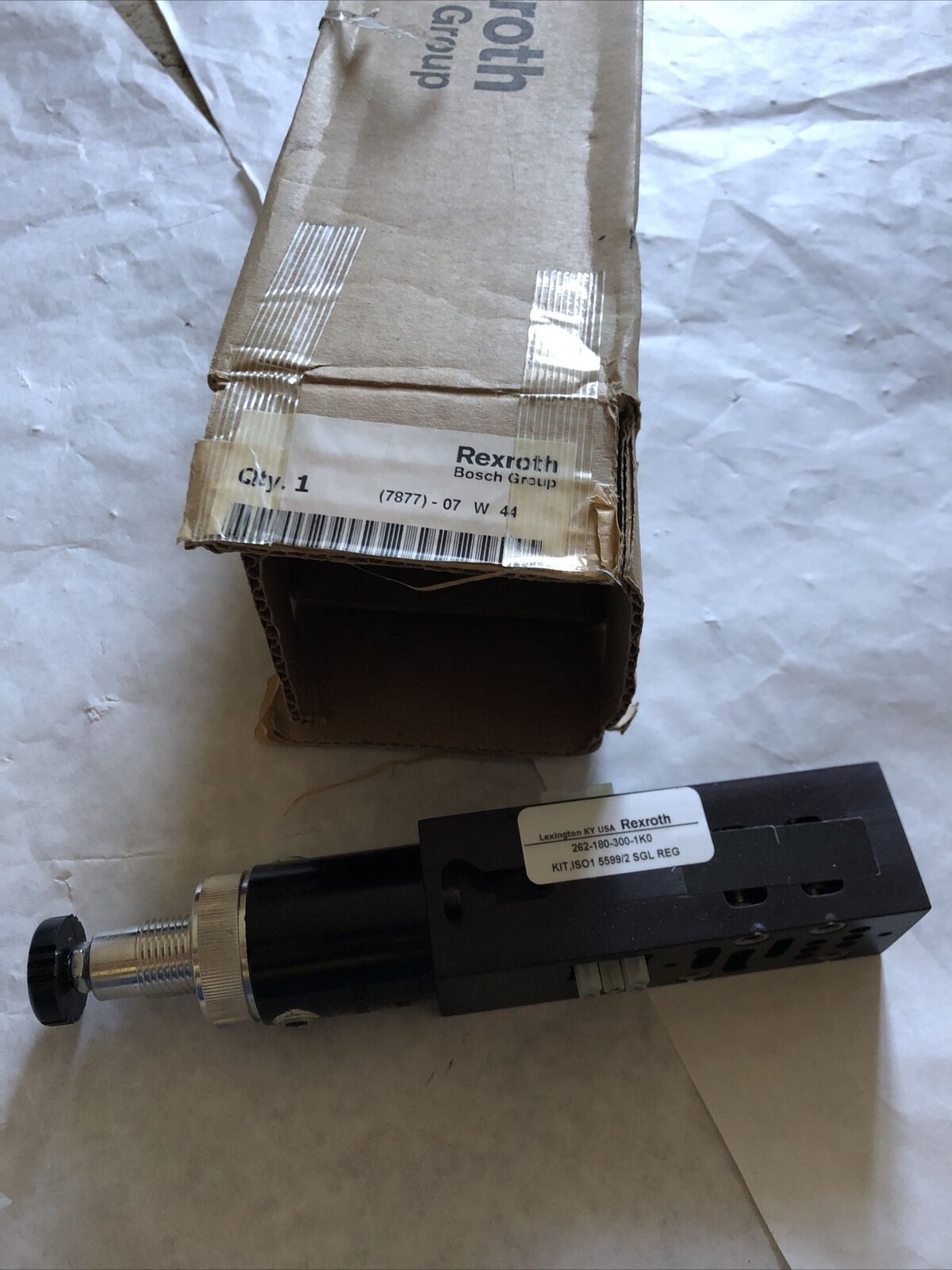 Rexroth 262-180-300-1K0,262-180-300-1Ko Pneumatic Valve Manifold 5599/2,Te,Ao