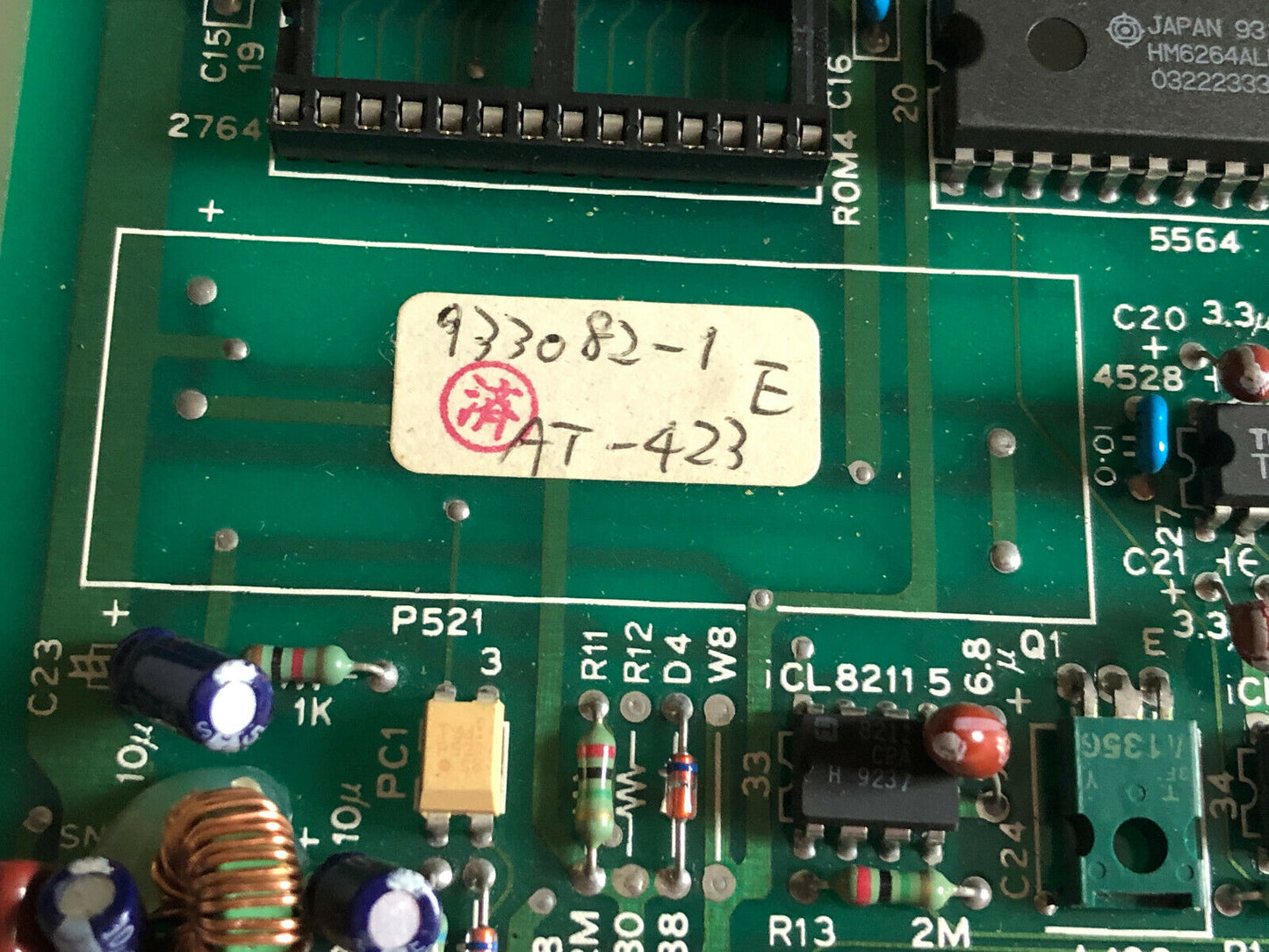 Amb Ii-001(Cpu),933082-1 E,At-423,Ambii-001(Cpu),Amb2-001,(Missed 4 Chips),Sj