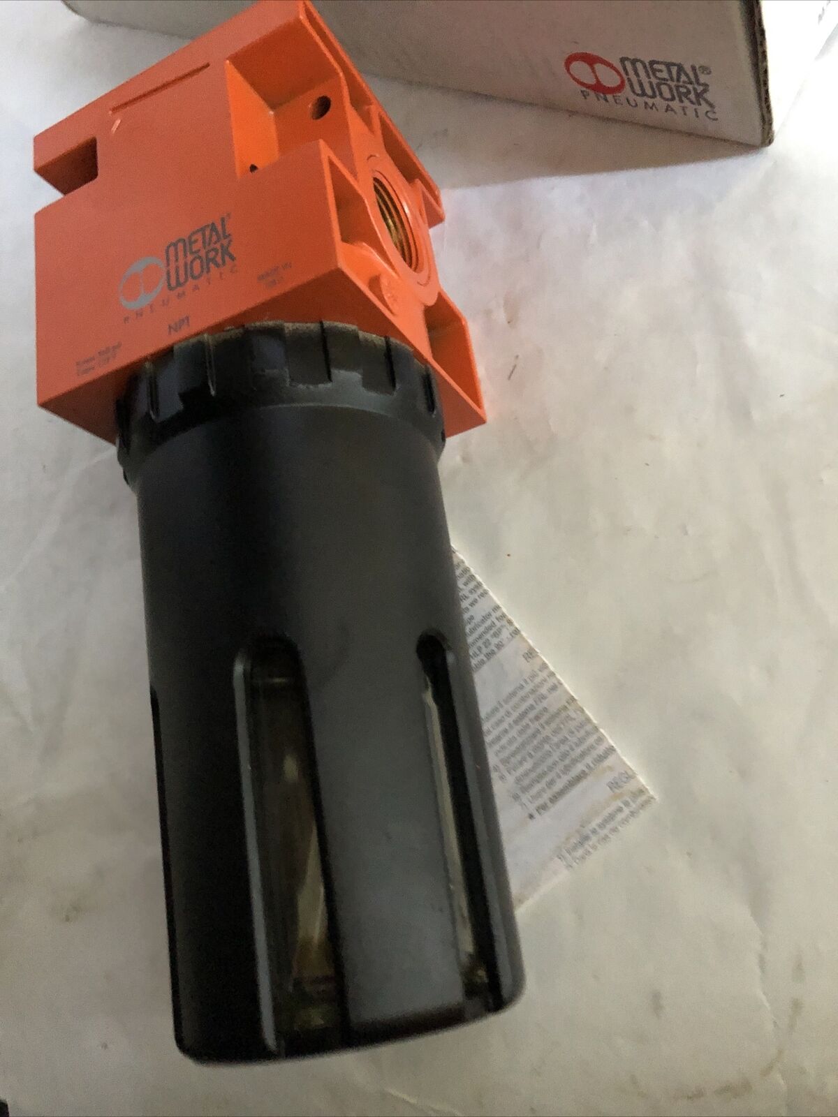 New Metal Work 1623001U Pneumatic Lubricators,3/4 Npt,260 Psi Max 122F,Italy,Dg