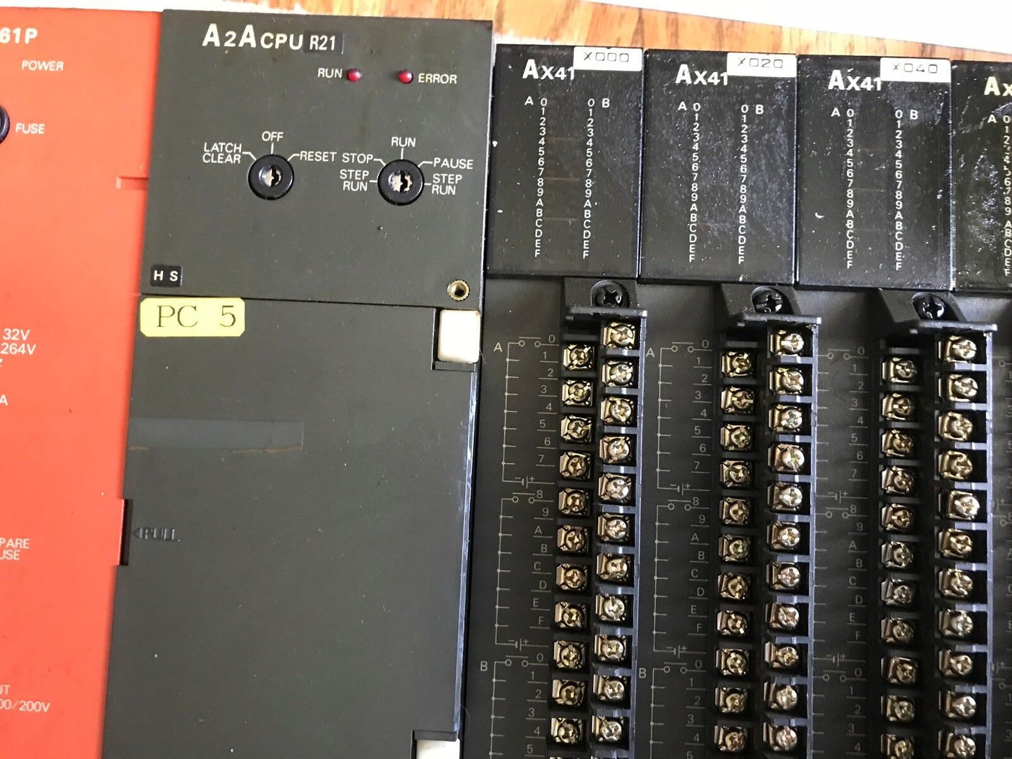 Mitsuibishi A2acpu R21 Plc System A61p,Ax41,Ay41,Ay22,Mitsuibishi A2acpur21,Ez