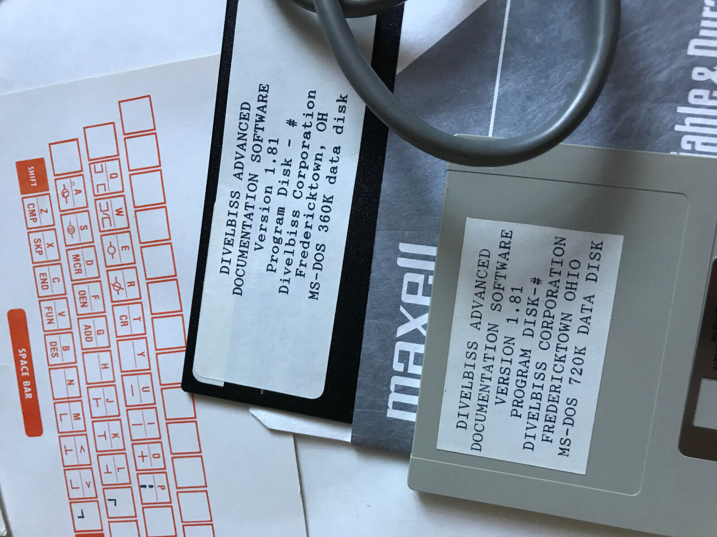 New Divelbiss Pic-Em-02 Emulator, And Software Cd For Icm Pr-05,Et