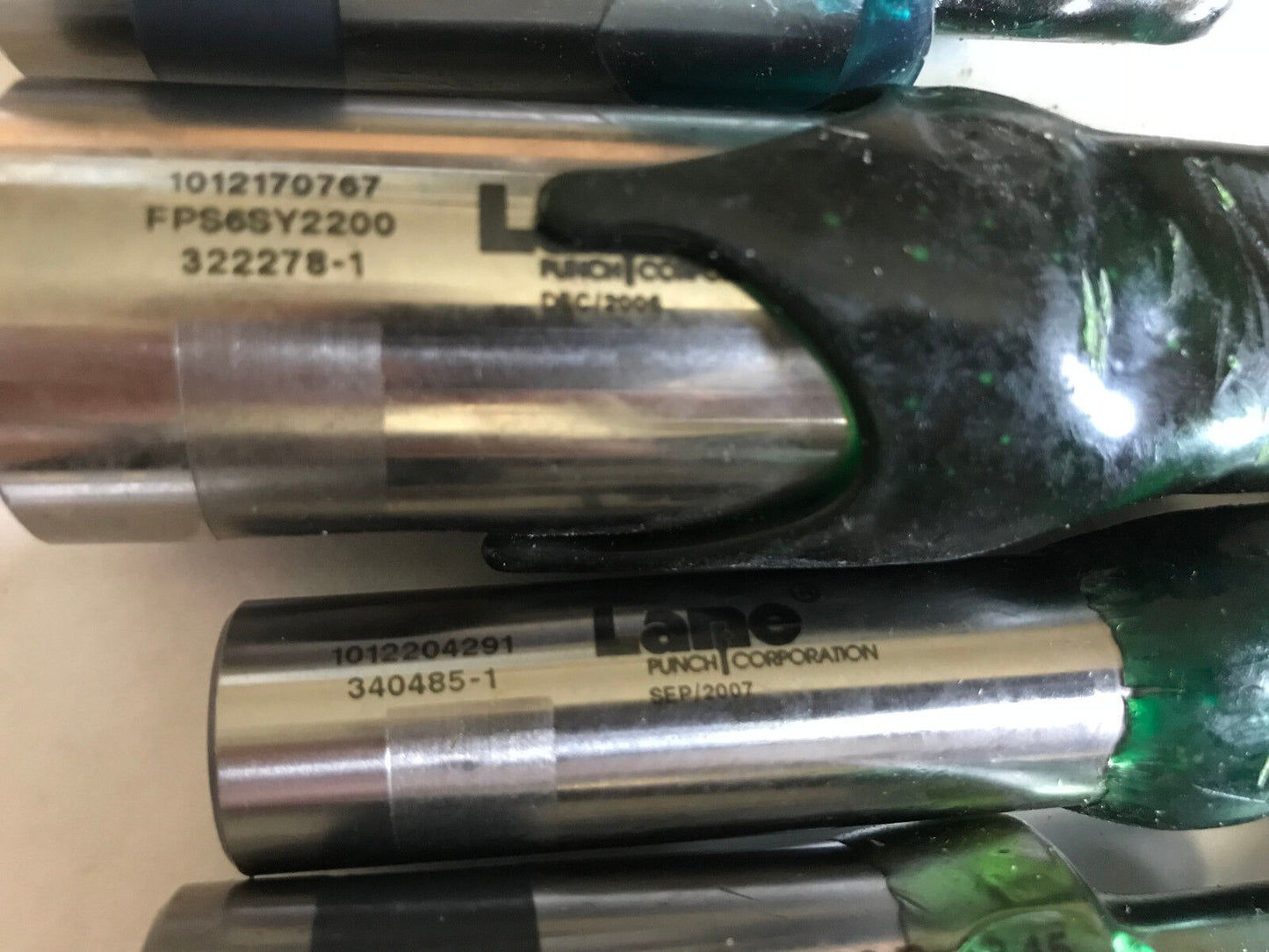 Lot 25 Ball Lock Punches & Die Buttons,Lane Punch 376394-1,Moeller Mer032-100,Ac