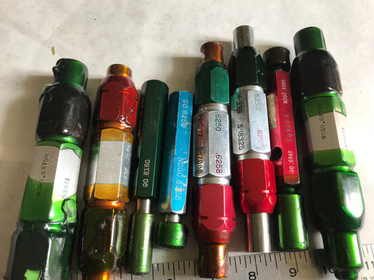 Lot Plug Gage Go Nogo Van Keuren .6841,68700,6940,6980,612,616,6250,6255,6258,Es