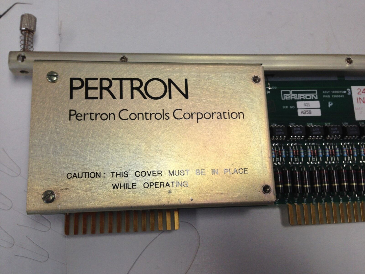 Pertron 1400215-3,Pwb 1300042 1400215 24Vac Input/Output Distribution Board,Dk