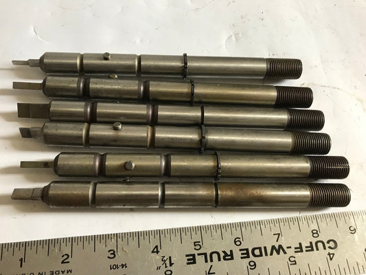 Lot 6 1/2 Strippit 125X180 Wilson Turret Rectangle Punch .031X.375,125X189,Em