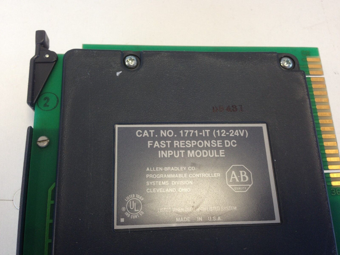 New Old Allen Bradley 1771-It (12-24V) Fast Response Dc Input Module, 1771-1T,Dc