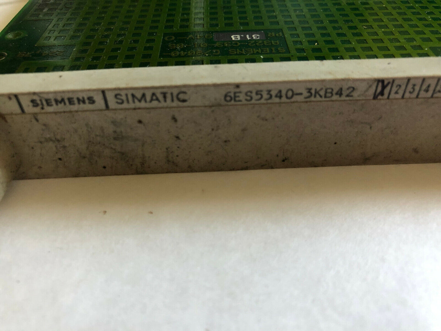 Siemens Simatic 6Es5340-3Kb42 C79040-A322-C33-01-86 Memory 6Es5340-3Kb421,Dc,Dl
