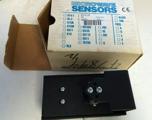 New Microwave Sensors Inc Presence Sensor 24Vac Black D14-1A  Blk,De