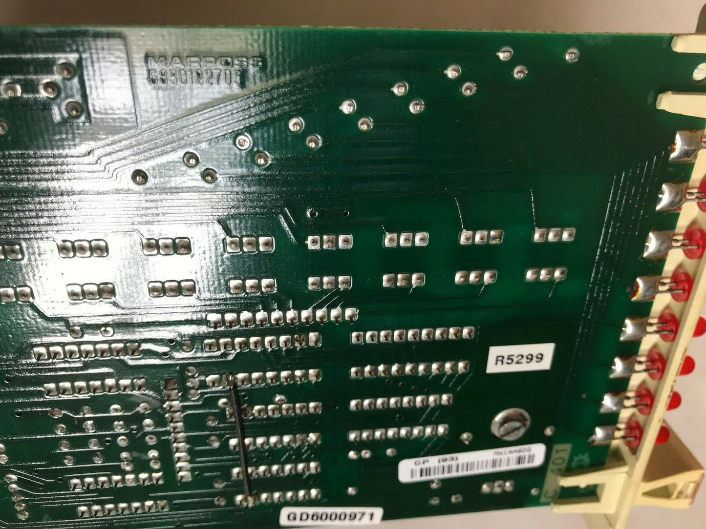 Marposs 6320340500,8 Out 24 Vdc 0,15A 6830122705,Marposs 6320340500 M11 Board,Sn