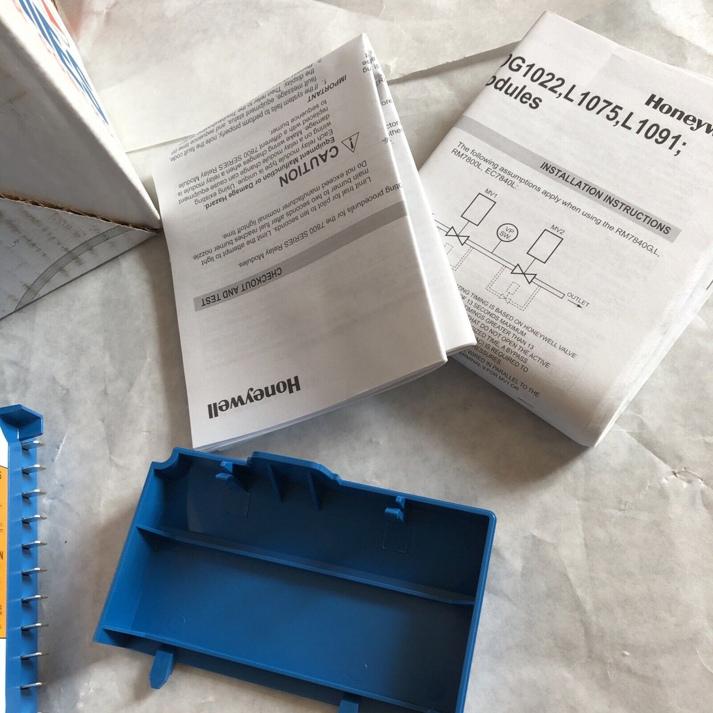New Honeywell Ec7840 L 1014 Burner Control ,Honeywell Ec7840l 1014,Df