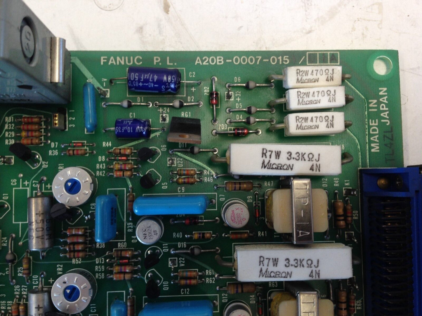 Fanuc A20b-0007-0151 1/01A Edm Elox Control,Fanuc Pl A20b-0007-0151/01A Board,Di