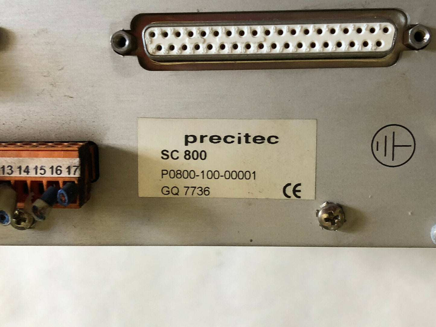 Precitec Cfc 30 Precitec P0800-100-00001 Servo Control 800,Sc 800,Gr 04039,Em