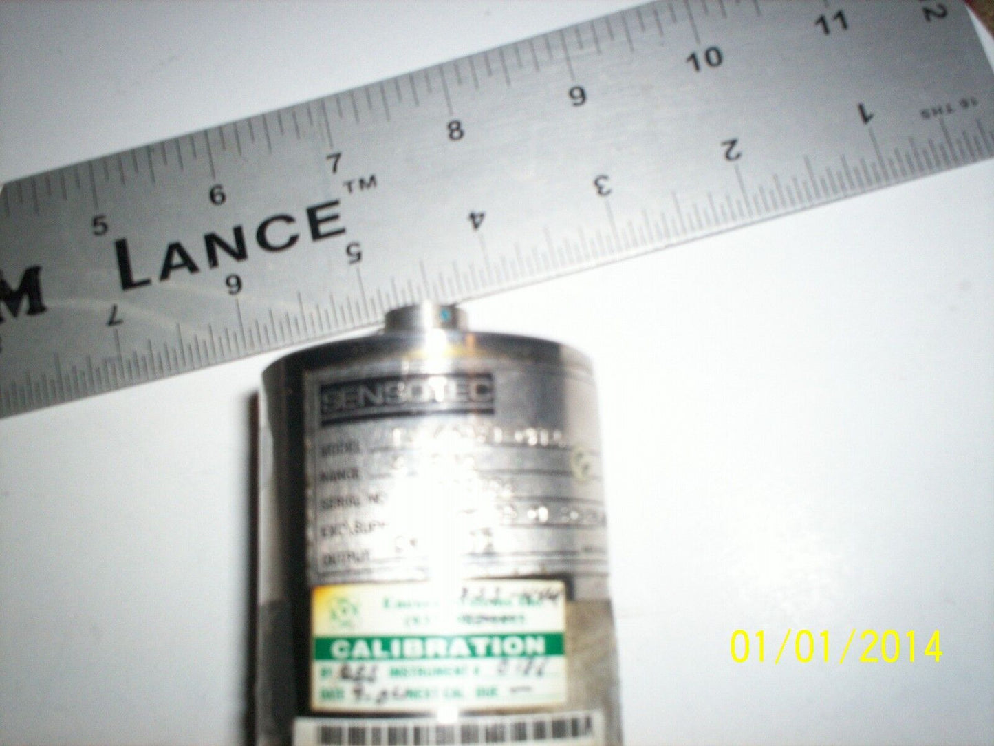Sensotec Tje/6321-01Tja Pressure Transducer 2Psia Sensotec Tje/6321-O1tja