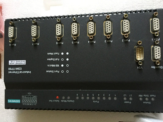 New Siemens 6Gk1105-3Aa00 Industrial Ethernet Esmitp80 Ports 10/100Mbits,Fb