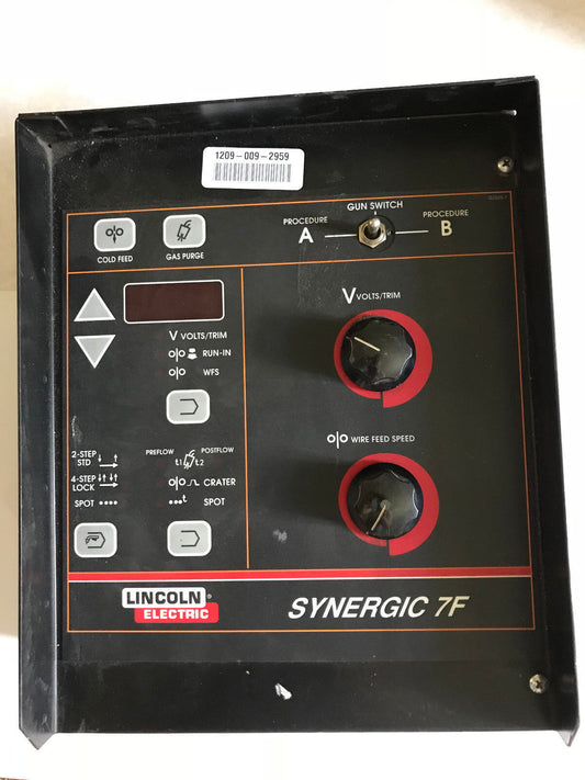 Lincoln Electric Synergic 7F Wire Feed Controller 42V 4A,Ep