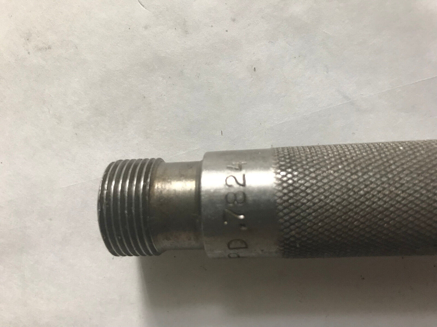 Go No Go  Thread & Plug Gauge 13/16-18  No Go Pd .7824,7824,Er