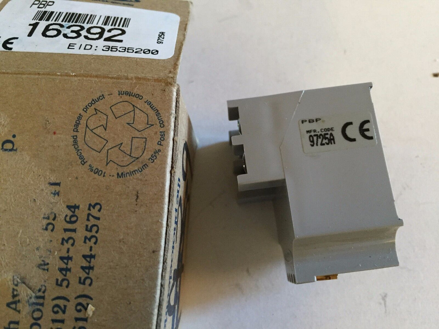 New Banner Pbp 9725A Power Block 16392,Cf