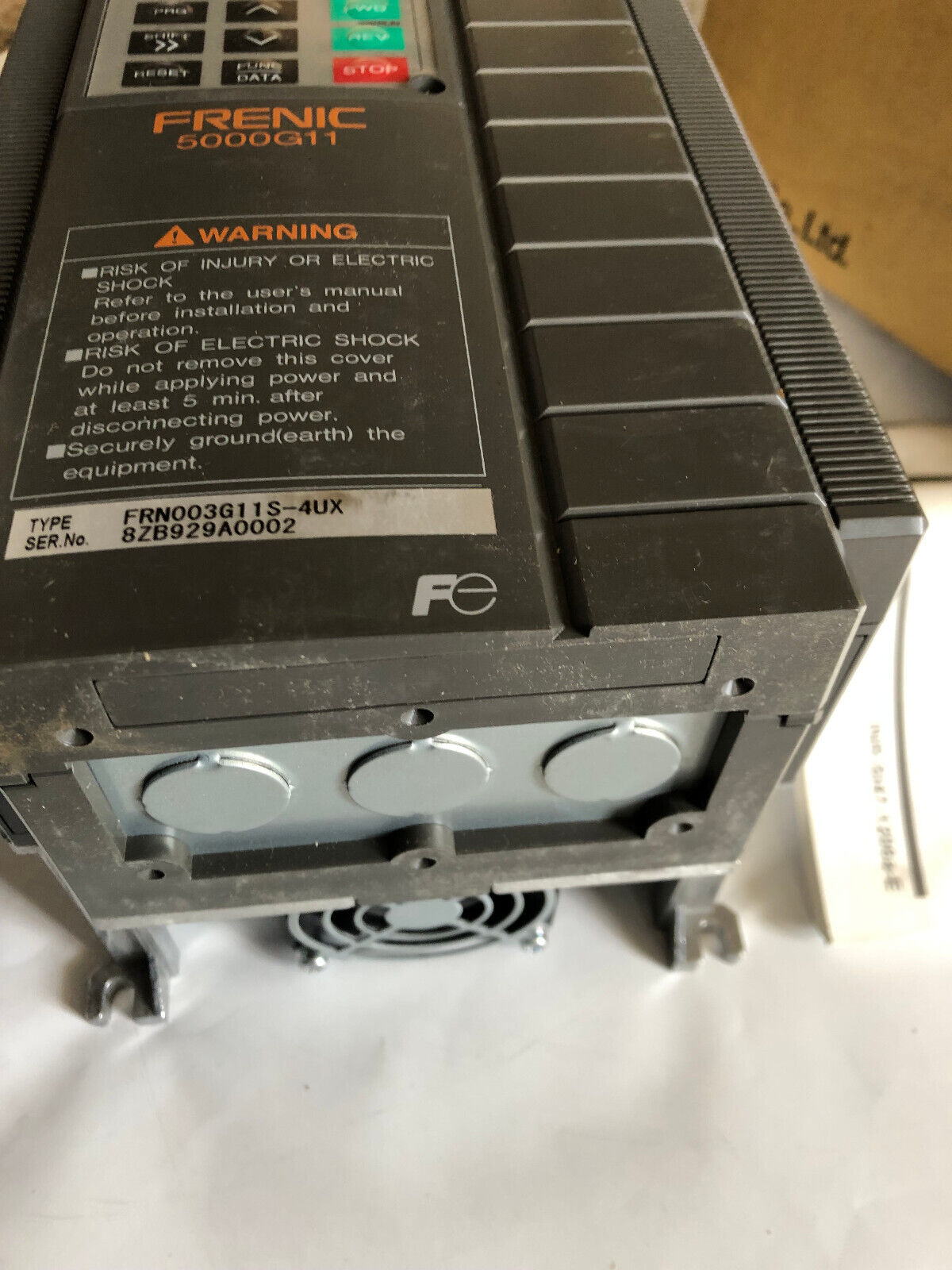 New Fuji Electric Frn003g11s-4Ux Inverter Drive,Frn003g11s 4Ux,Frenic 5000G11,De