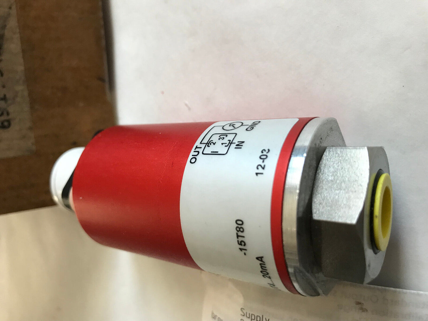 New Huba Control 691.94300710W0 Pressure Sensor. 500Bar Max,11-33Vdc,Sd