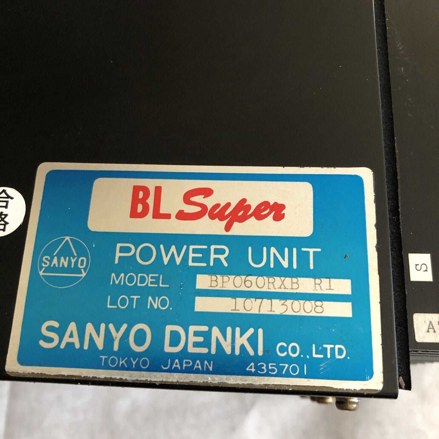 Kawasaki Bpo60rxb,Sanyo Nfb1 Ag1 Power Supply Unit,Bp060rxb R1 Bpo6orxb R1,Te
