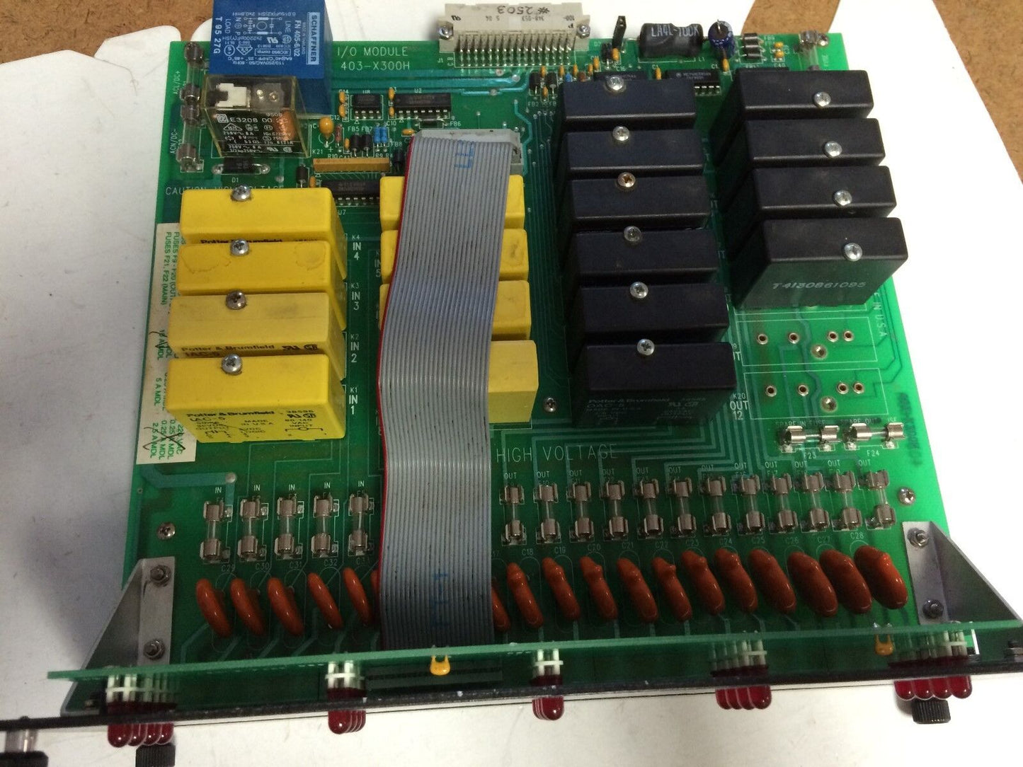 Uson 403-X300h Leak Dectector I/O Module 403-X301 Rev A,Dj