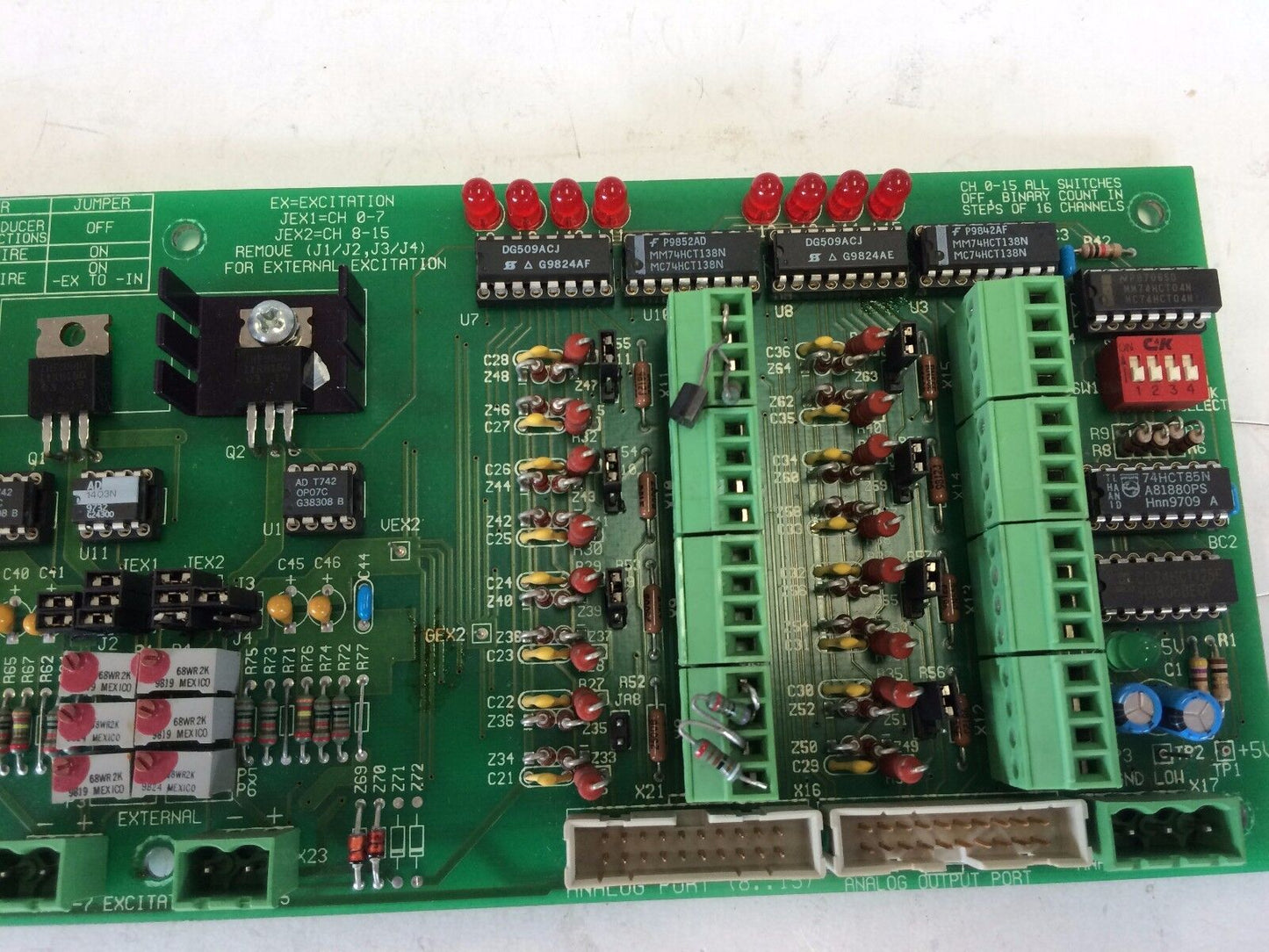 Sciemetric 251B Rev 1 Multiplexer Analog Interface,16 Channel Transducer,Cx,Fg