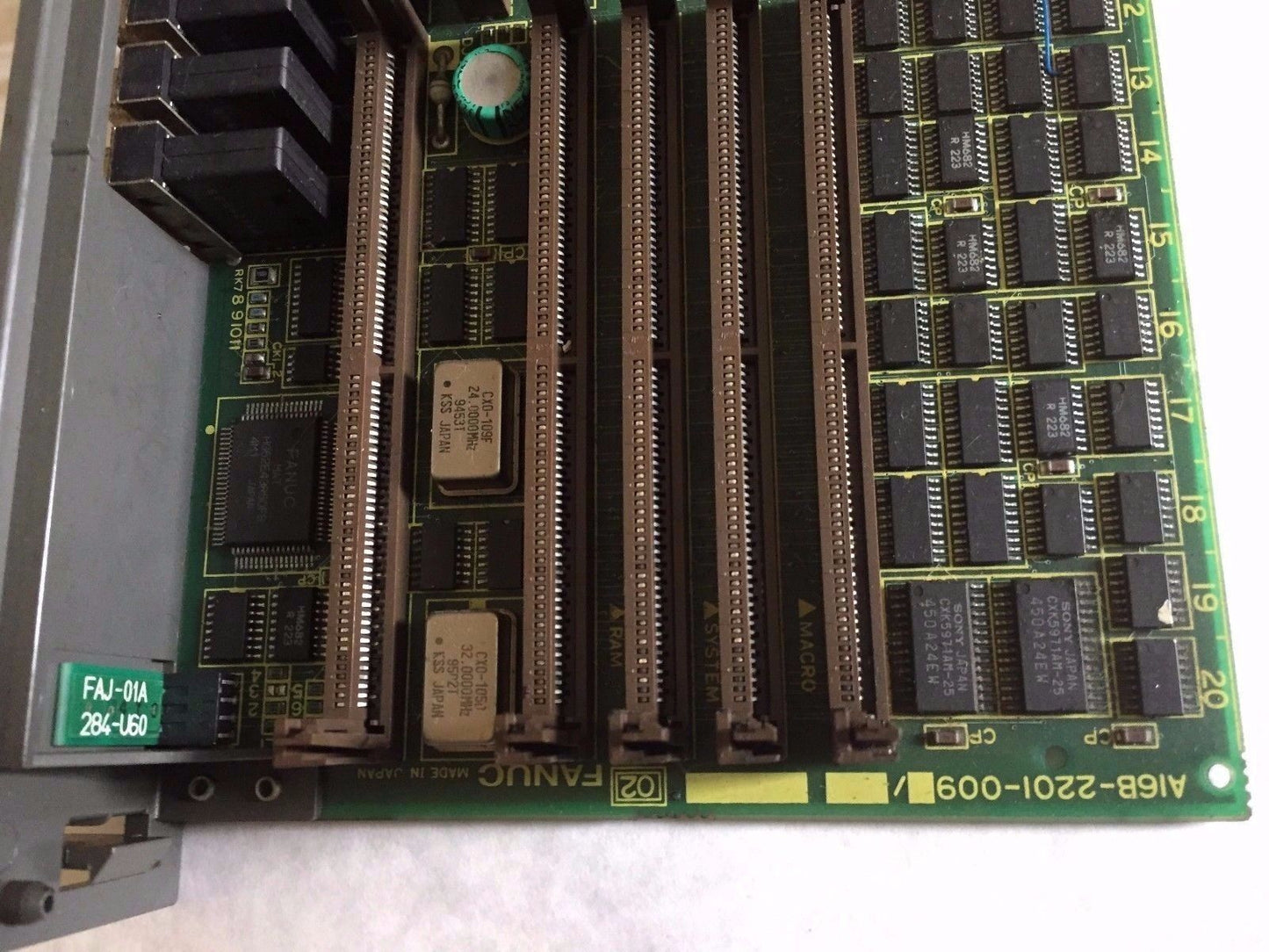Fanuc A16b-2201-0091/03A Fanuc A16b-2201-009 1 Opt2c Control Main Board,Cs