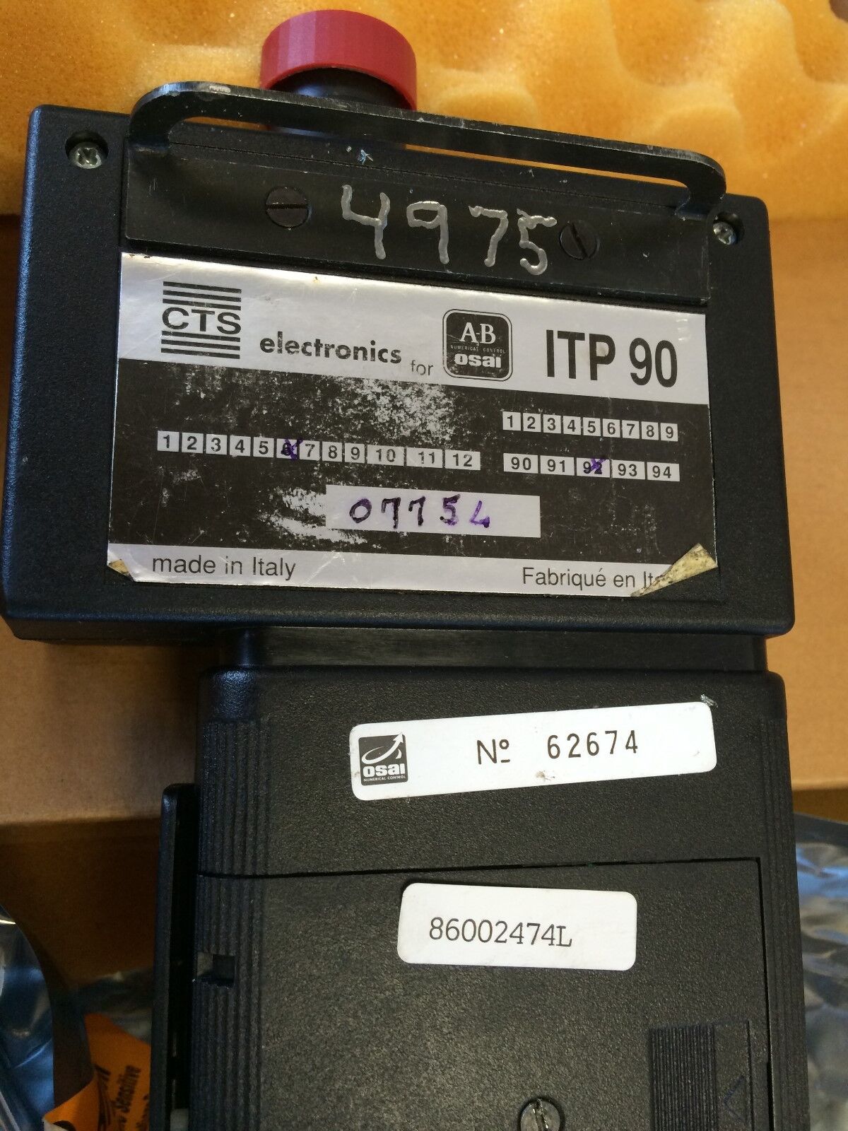Cts,Osai 8600-2474L,Itp 90 Allen Bradley 86002474L,Rb06270286 Teach Pendant,Fk