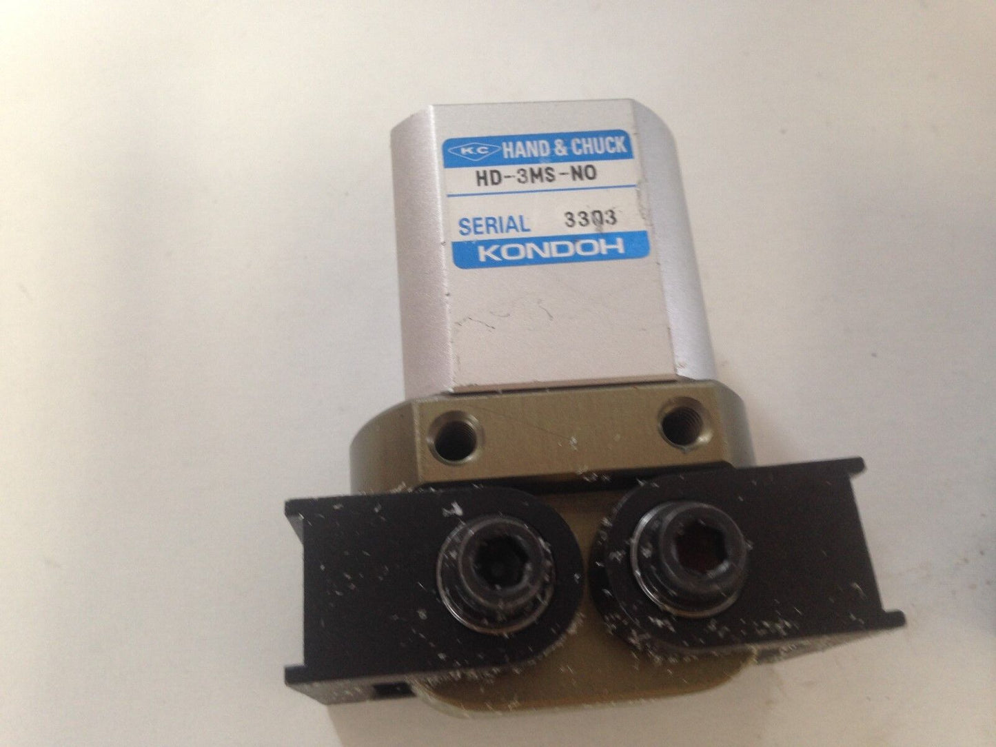 New Kc Hand & Chuck Kondoh Hd-3Ms-No Pneumatic Gripper Kondoh Hd-3Ms-N0,Bl