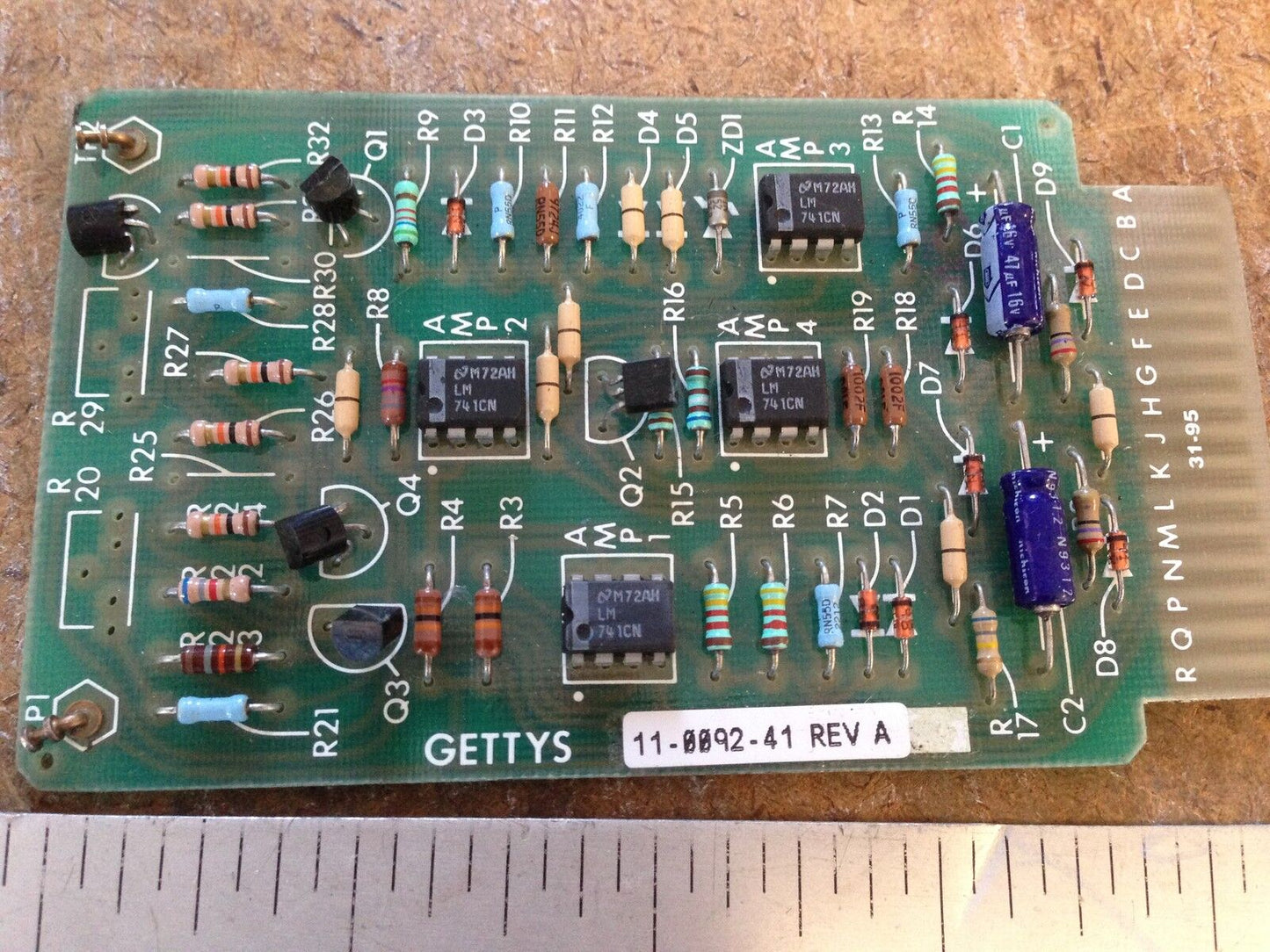 Gettys 11-0092-41 Rev. A Control Board,En