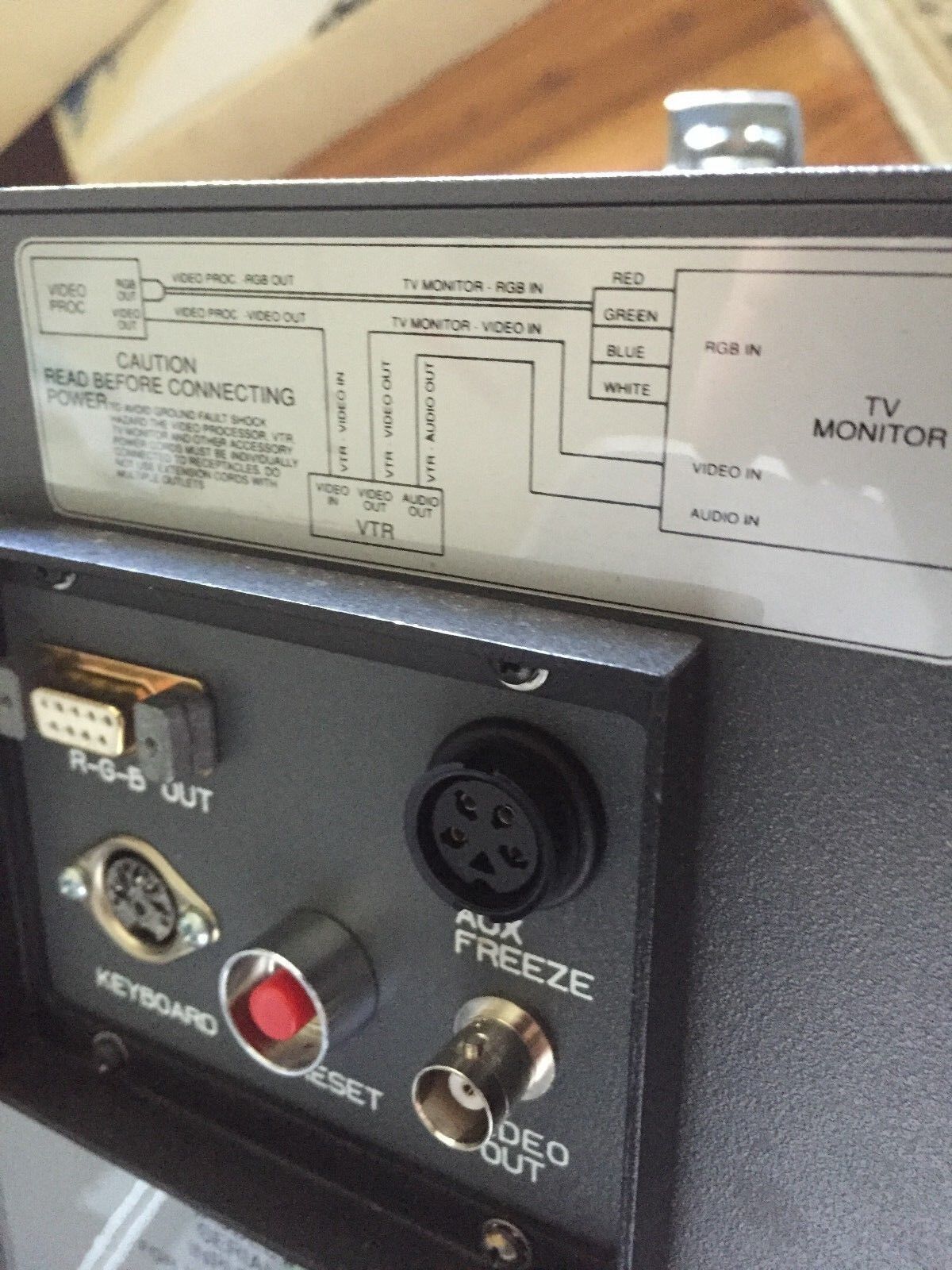 Welch  Vp115 ,Welch Allyn  Vp115  Video Probe-2000 Processor ,Aw