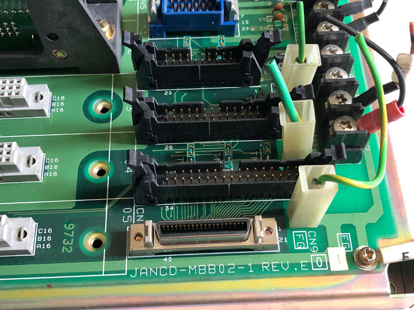 Yaskawa Jznc-Mrk09-1 Cnc Control,Mry01b-1,Mi004,Mario,M1004,Jancd-Mbb02-1,Cg