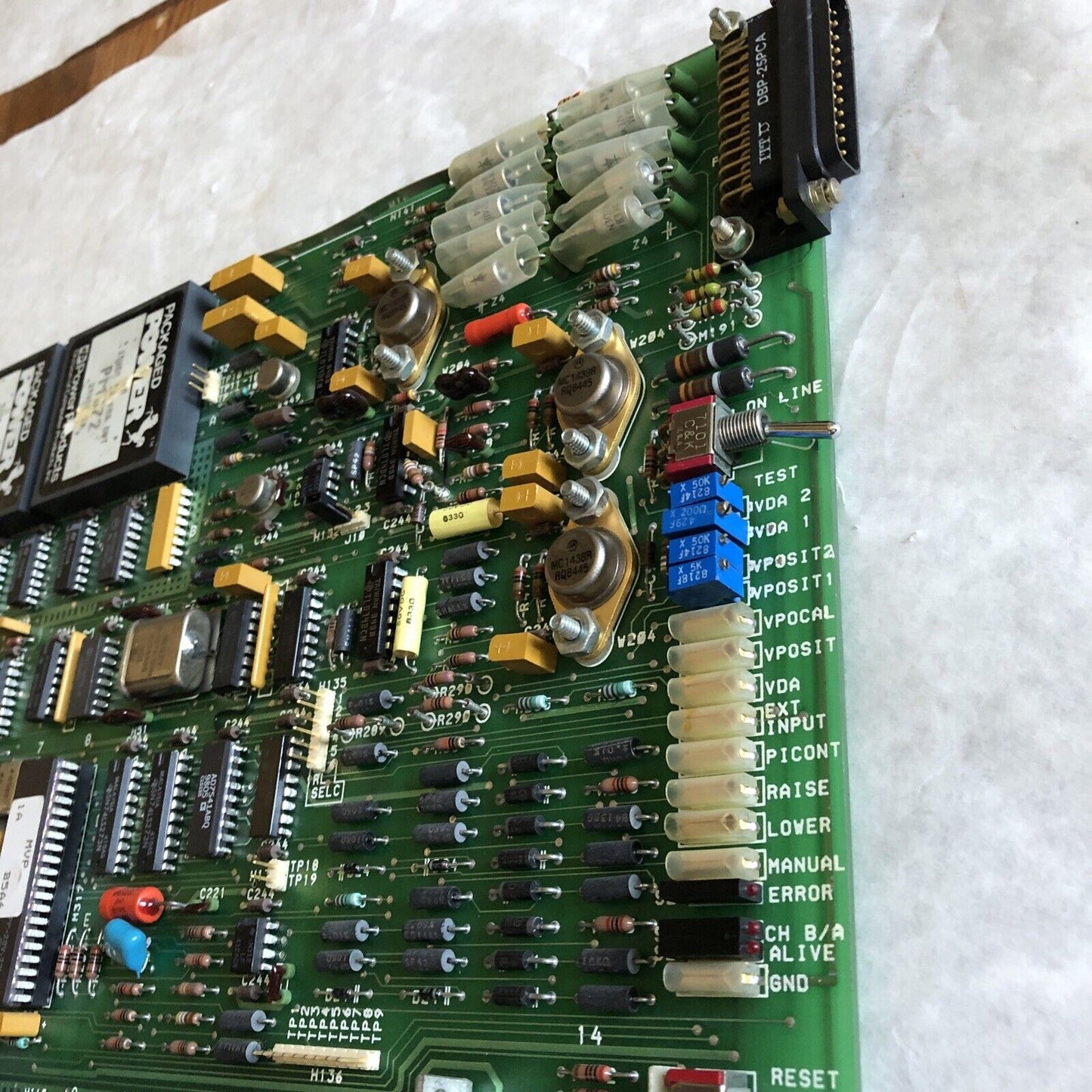 Westinghouse 7380A43g01,4Mvp 7380A43g0 Pc Board Mvp 24Vdc,4Mvp 7380A43,Tf