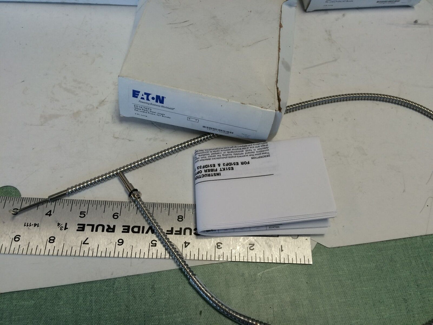 New Cutler-Hammer Glass Fiber Optic Cable E51kt673,110605-267,13091,Fb