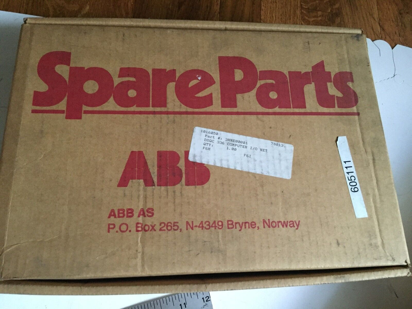 New Abb 3Hne 00001-1/08, Dsqc 336,Ea=0000,C420385a Ethernet Board,Cs
