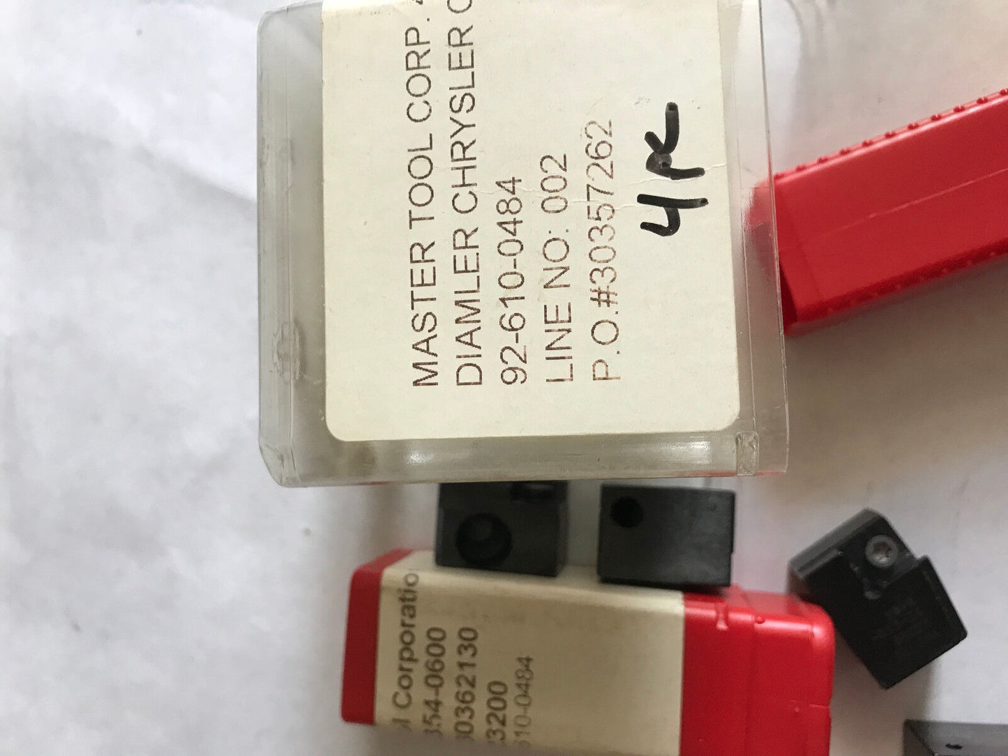 Lot 11 Master Tool 23200 92-610-0484 Cartridge Holder 92-610-0484,Sa