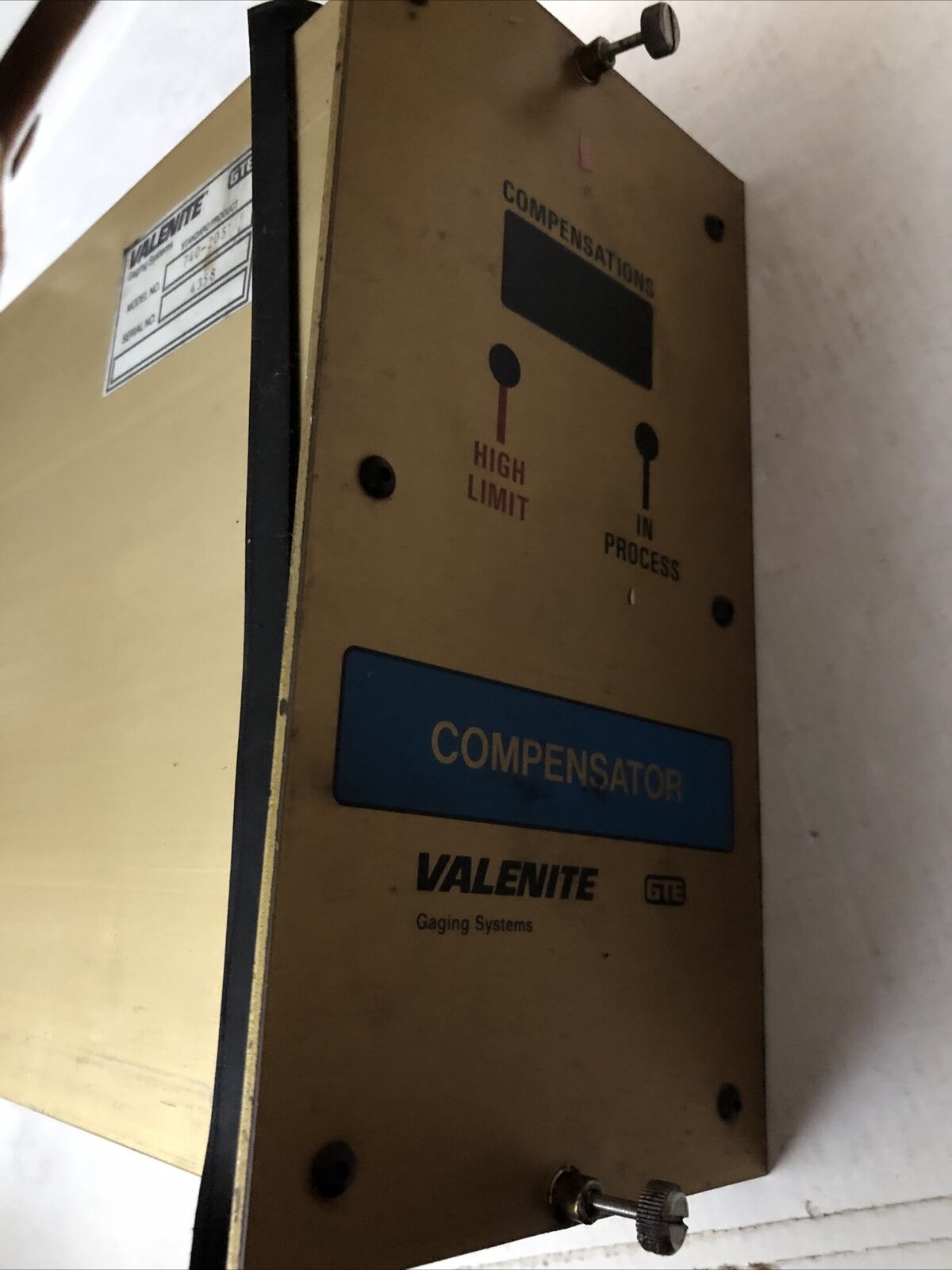 Valenite 740-205 Compensator Gte Gaging Systems Module,Cx