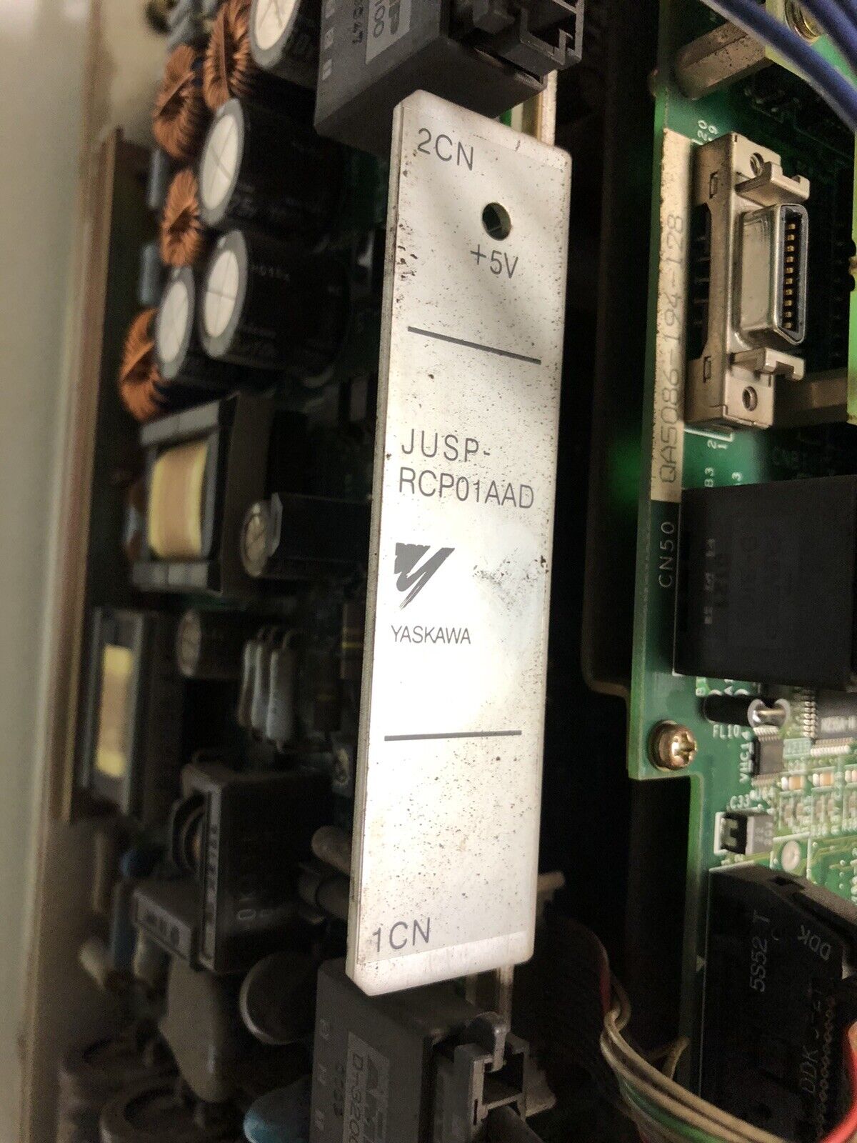 Yaskawa Cacr-Up6aac Servo Unit W Jusp-Rcp01aad,Jasp-Wrca01,Oa5086-194-128,Ey