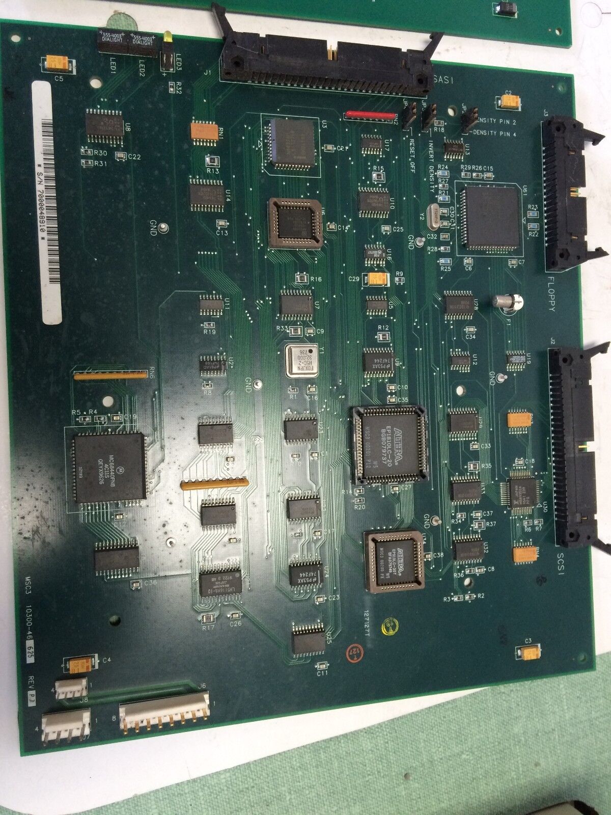 Adept Msc3 10300-46625 Cnc  Mass Storage Controller 10300-46 625 Rev P7,Cf,Cd,Bo