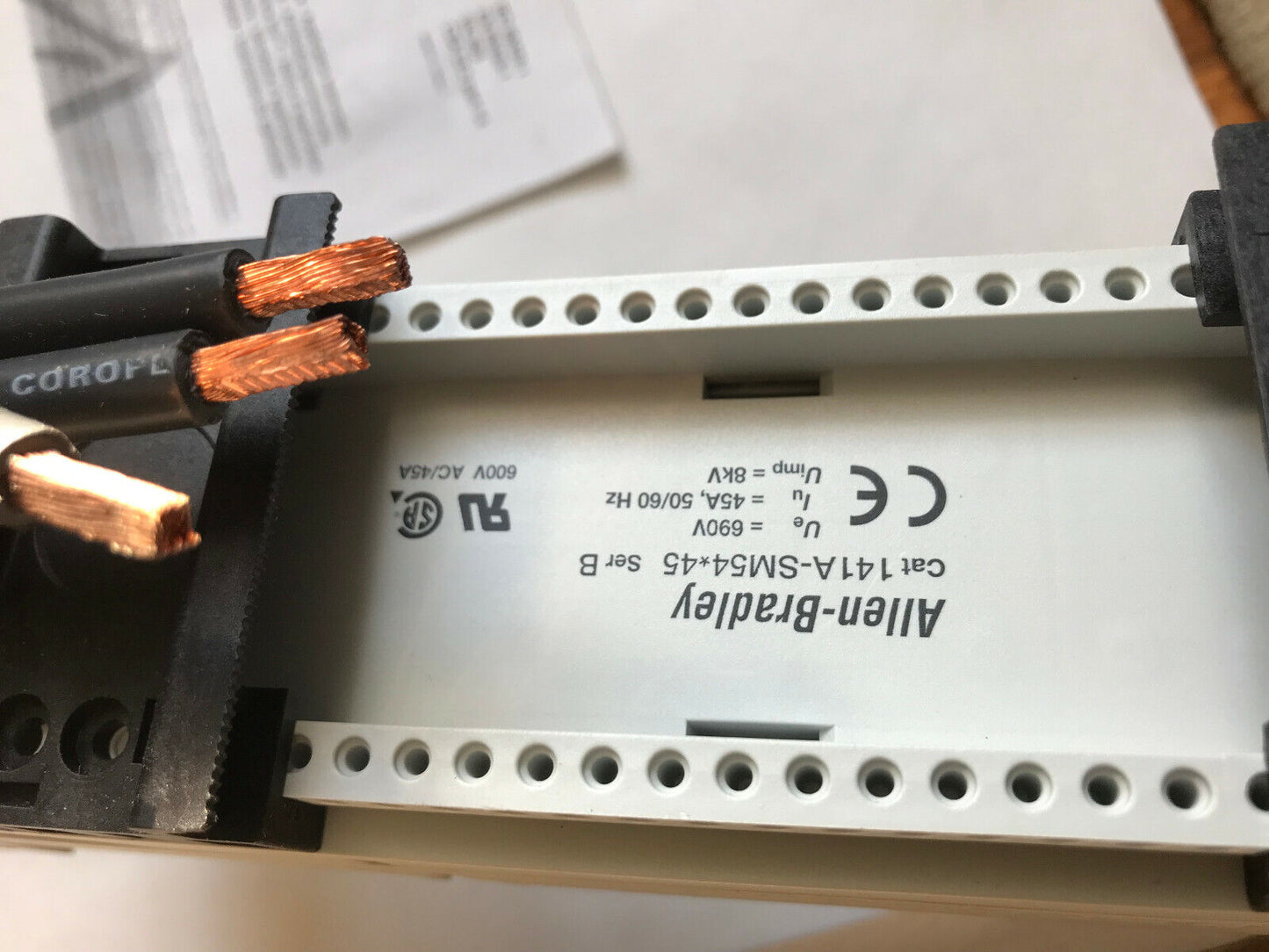 New Allen Bradley 141A-Sm54*45,141A-Sm54 45 Ser B Plc,Sn