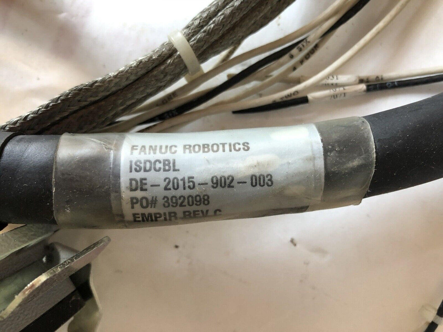 New Fanuc De-2015-902-003 Robot Isdcbl Cable 392098 Empir Rev C,Dk