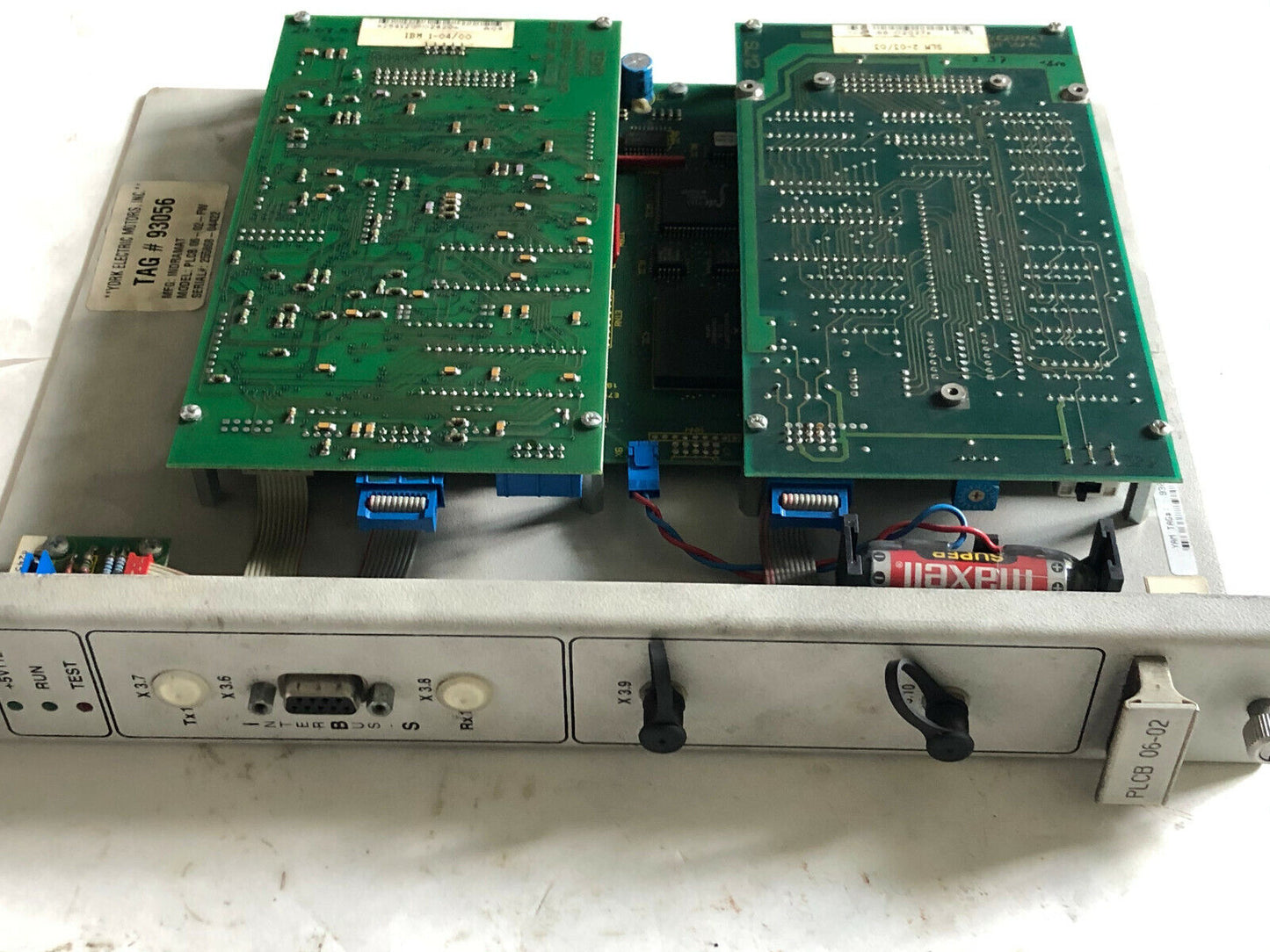Ingersoll Rand Plcb 06-02,Plcb 06-02-Fw,Ibm1 109-0728-3A12 Interbus-S,Plc3-03,Da