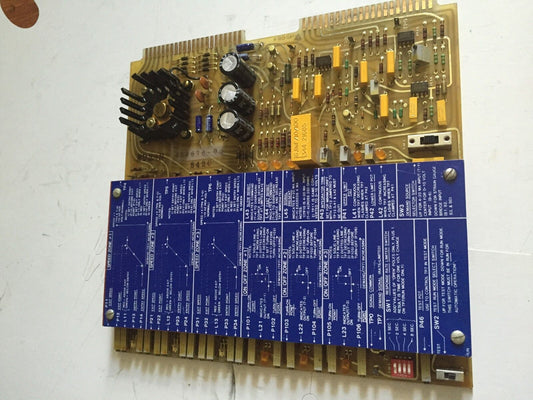Robicon 463676-00,R9388 Pump Profile Programmer Board 463676,Hd06,471100,Ec