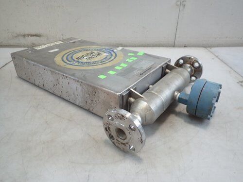 Micro Motion Ds100s128su Stainless Steel S/S Mass Flow Sensor, 1",Cg