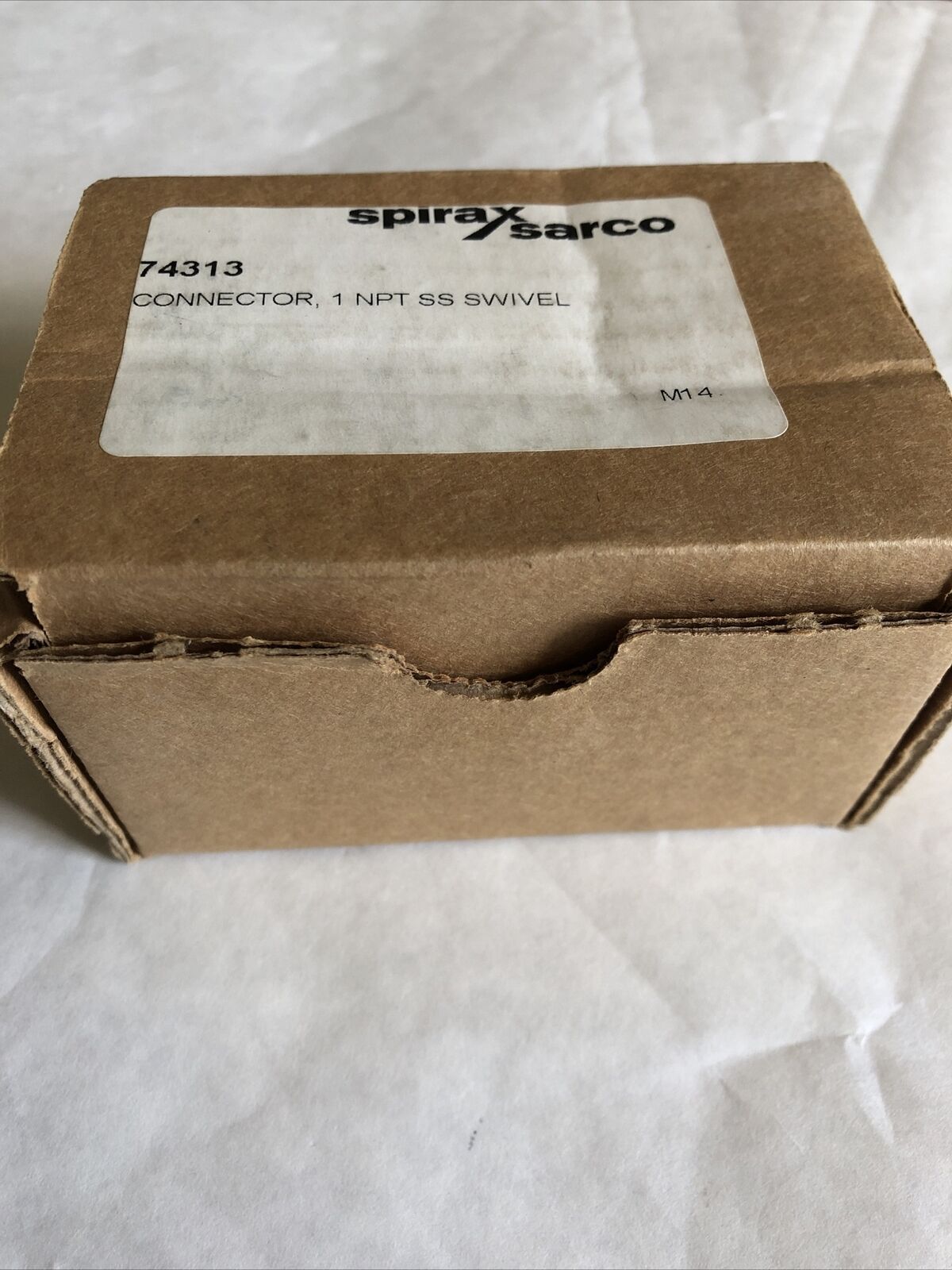 New Spirax Sarco 1" Npt,A351 Cf8, Utd52l Swivel Connector,Bs