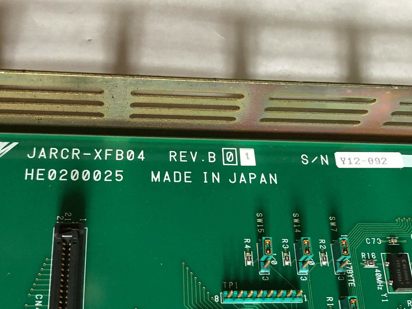 Yaskawa Jarcr-Xfb04 Rev. B01,He0200025 Circuit Control Board,Ae