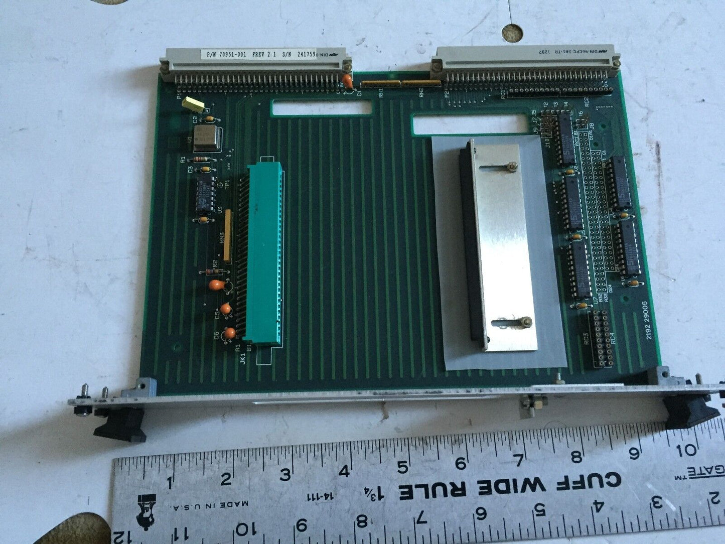 Xycom  Xvme-951,70951-001,2192 29005 Plc Module,Sk